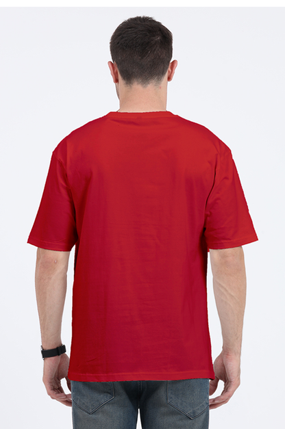 Soft-Touch Oversized T-Shirt in Bio-Washed Cotton Fabric