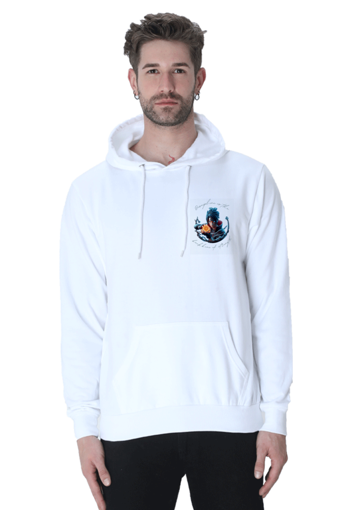 330 GSM Anime Hoodie with Iconic Quotes