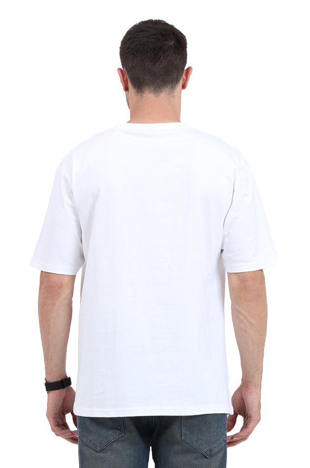 100% Cotton Oversized Tee: Pre-Shrunk and Super Combed