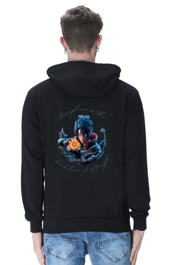 330 GSM Anime Hoodie with Iconic Quotes