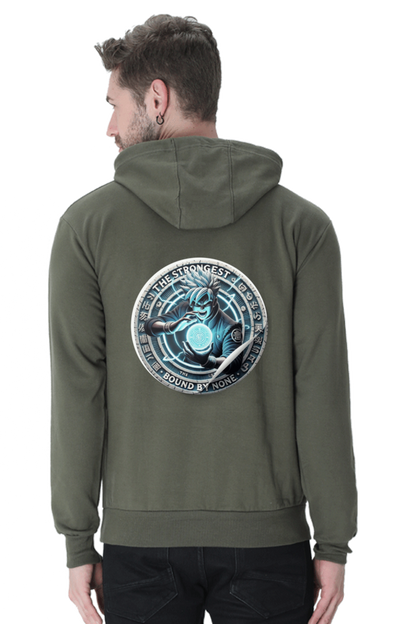 Ribbed Cotton Hoodie with Inspiring Anime Designs