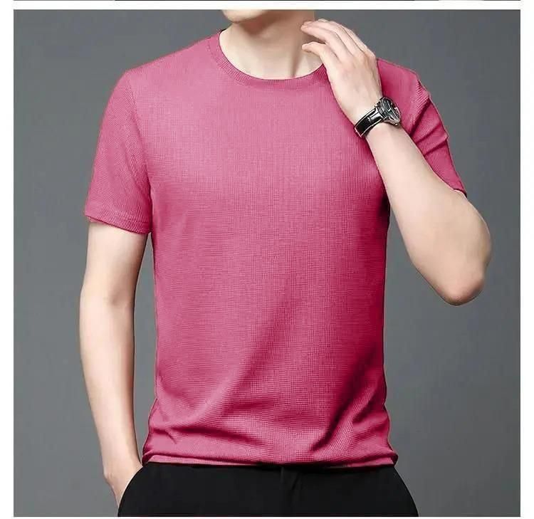 Pack of 5 Men's Polyester Stretchable Solid Polo T-Shirts - Comfortable & Stylish Casual Wear