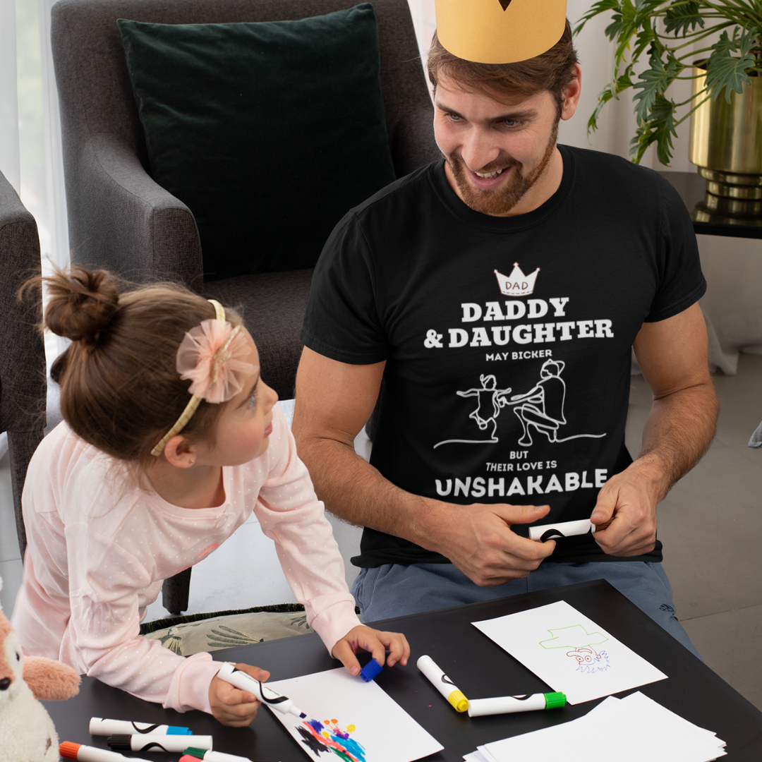 Unshakable Daddy-Daughter Bond T-Shirt - Love Beyond Bickers