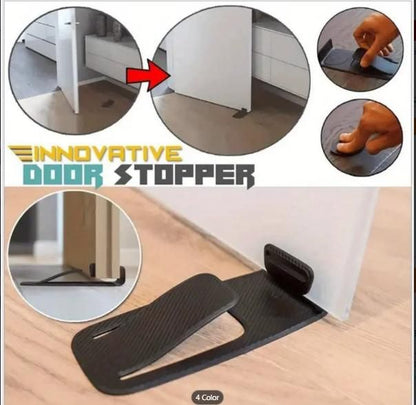 Door Stopper for Home Plastic Spring Door Gate Stoper