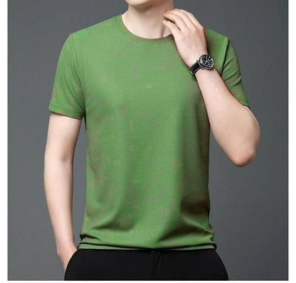 Pack of 5 Men's Polyester Stretchable Solid Polo T-Shirts - Comfortable & Stylish Casual Wear